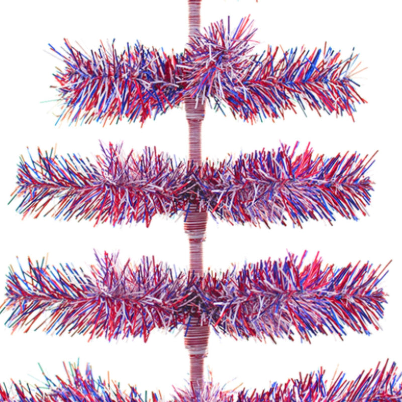 4th Of July Firework Tinsel Trees