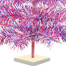 4th Of July Firework Tinsel Trees