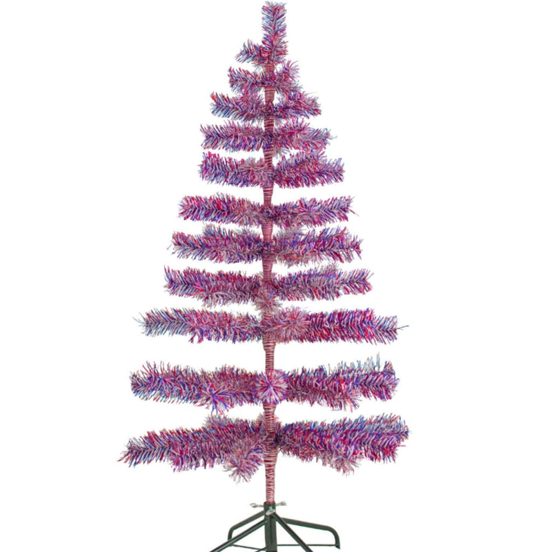 4th Of July Firework Tinsel Trees