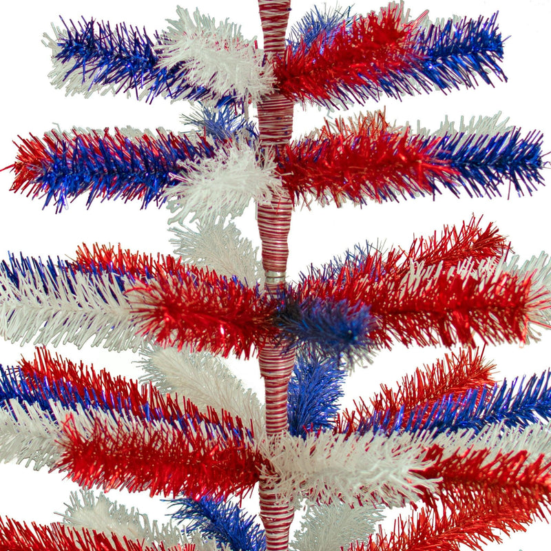 4th Of July Mixed Tinsel Trees