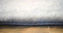 Silver Wool Hand-Woven Area Rug - Modern Solid Design Accent