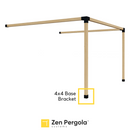 Pergola Base Bracket (for 4x4 Wood Posts)