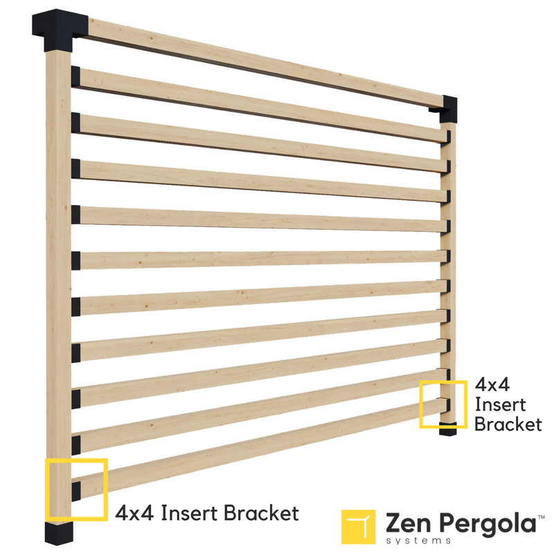 Pergola Insert Bracket (for 4x4 Wood Posts), photo 5 of 6