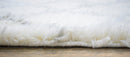 Handmade Wool Area Rug Ivory and Charcoal Modern Contemporary