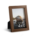 Standalone Glass Oak Wood Frames