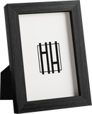 Black Oak Glass Picture Frame
