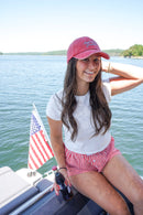 America's Greatest - Red Dad Cap