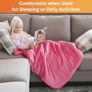 5 Lbs Kids Weighted Blanket with Cover | 36"x48" | 100% Cotton, Glass Beads by Hazli Collection