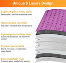 5 Lbs Kids Weighted Blanket with Cover | 36"x48" | 100% Cotton, Glass Beads by Hazli Collection