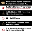 F*ck Your Abortion Law! 9oz Political Candle Malicious Women Co by Malicious Women Co.