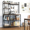 5-Tier Bakers Rack with Power Outlets and 10 S-Shaped Hooks by LJGDeals