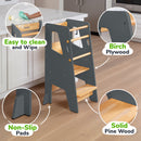Adjustable Toddler Kitchen Tower with Safety Bars by Ocodile.com