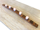 Whiskey & Wine Barrel Stave Candle Centerpiece — Holds 5 Candles