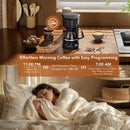 5-Cup Drip Coffee Maker - Programmable, Auto Brew, Auto Pause, Keep Warm Function CM3710H
