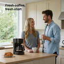 5-Cup Drip Coffee Maker - Programmable, Auto Brew, Auto Pause, Keep Warm Function CM3710H