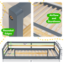 Twin Montessori Floor Bed with Safety Guardrails by Ocodile.com