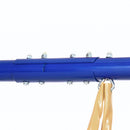 5-In-1 Heavy-Duty Outdoor A-Frame Swing Set With Saucer, Swing, Slide, Seesaw, Glider, And Swing Seat (SAK61472)