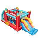 5-in-1 Ice Cream Inflatable Bounce House with Ball Pit and Slide without Blower by LJGDeals
