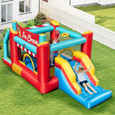5-in-1 Ice Cream Inflatable Bounce House with Ball Pit and Slide without Blower by LJGDeals