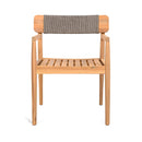 Premium 5-Piece Acacia Wooden Outdoor Furniture Patio Set With Dining Chairs And Table (SAK70445)