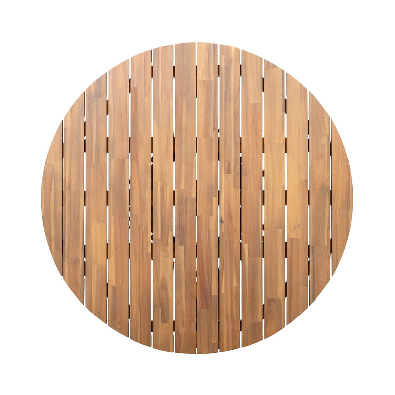 Premium 5-Piece Acacia Wooden Outdoor Furniture Patio Set With Dining Chairs And Table (SAK70445)