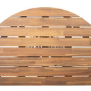 Premium 5-Piece Acacia Wooden Outdoor Furniture Patio Set With Dining Chairs And Table (SAK70445)