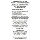 Alora Premium 5-Piece All-Weather Half-Moon Outdoor Rattan Wicker Patio Sectional Sofa Furniture Set With Tempered Glass Table (SAK32615)