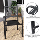 Alora 5-Piece Outdoor Dining Set With 4 Heavy-Duty Chairs And Square Table With Umbrella Hole [UMBRELLA NOT INCLUDED] (SAK93546) by SAKSBY WHOLESALE