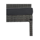 Alora 5-Piece Wicker Patio Bar Set With Cushions & Acacia Table (SAK26801) by SAKSBY WHOLESALE