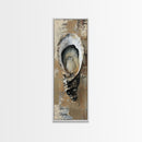 Koi Fish Framed Canvas Print Long Narrow Wall Art Zen Decor Coastal Decor Whimsical Art Tall Skinny Art for Bedroom Above Bed