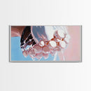 Water Droplets, Surreal Reflection, Abstract Aesthetic, Modern Minimalist Art, Contemporary Home Decor, Living Room Wall Art