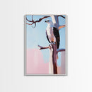 Majestic Eagle, Wildlife Painting, Nature Inspired, Canvas Print, Office Wall Art, Rustic Home Decor, Outdoor Enthusiast Gift