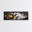Saturn Rings, Space Art, Planetary Abstract, Canvas Print, Outer Space Decor, Sci-Fi Wall Art, Living Room Art, Celestial Home Decor