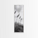 Windy Grasses, Coastal Scene, Tall Grass Field, Autumn Decor, Canvas Print, Farmhouse Style, Dining Room Wall Art, Nature Mood