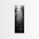 Kelp Forest, Underwater Light, Ocean Depths, Canvas Print, Bathroom Wall Art, Marine Inspired Decor, Nature Photography, Minimalist Style