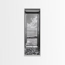 Open Door View, Sea Horizon Art, Dreamy Ocean Photography, Modern Entryway Decor, Framed Canvas Print, Minimalist Style Seascape