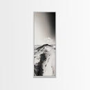 Sand Dunes Art, Coastal Minimalism, Desert Beach Wall Decor, Neutral Living Room Style, Framed Canvas Print, Nature Boho Aesthetic