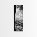 Ocean Cave View, Coastal Water Art, Dreamy Nature Escape Print, Bathroom or Bedroom Decor, Framed Canvas Print, Tranquil Seascape