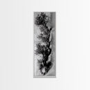 Lone Tree, Desert Strength, Abstract Nature, Surreal Landscape, Moody Tones, Canvas Print, Meditation Space Wall Art, Zen Vibe