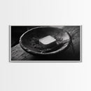 Rustic Soap Bowl, Farmhouse Kitchen Art, Homestead Decor, Simple Living Style, Canvas Print, Country Kitchen Wall Art, Autumn Accent