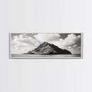 Tropical Island, Seascape Photography, Coastal Wall Art, Framed Canvas Print, Ocean Print, Minimalist Bedroom Art, Beach House Decor