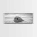 Tumbleweed Nest, Desert Beach, Natural Sculpture, Coastal Simplicity, Canvas Print, Modern Boho Wall Art, Neutral Home Aesthetic