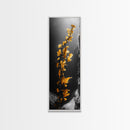 Ocean Kelp Art, Golden Seaweed, Deep Sea Beauty, Underwater Light, Canvas Print, Bathroom Wall Art, Nautical Decor, Moody Coastal Style