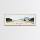 Cannon Beach, Oregon Watercolor Beach Print, Vacation Gift, Oregon Wall Art, Framed Canvas Print, Framed Beach Painting