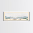 Costalegre, Mexico Watercolor Print, Vacation Gift, Mexico Wall Art, Beach Painting, Beach Decor, Large Wall Art, Wood Frame Art