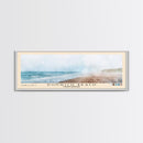 Dunwich Beach, United Kingdom Watercolor Beach Print, Vacation Gift, United Kingdom Wall Art, Framed Canvas Print, Framed Beach Painting