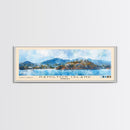 Hamilton Island, Australia Watercolor Print, Vacation Gift, Australia Wall Art, Beach Painting, Beach Decor, Large Wall Art, Wood Frame Art