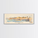 Hurghada, Egypt Watercolor Beach Print, Vacation Gift, Egypt Wall Art, Beach Painting, Beach Decor, Beach Painting