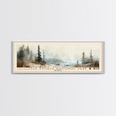 Isle Royale National Park, Michigan Watercolor Print, Vacation Gift, Michigan Wall Art, Beach Painting, Beach Decor, Large Wall Art, Wood Frame Art