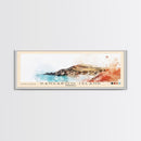 Kangaroo Island, Australia Watercolor Beach Print, Vacation Gift, Australia Wall Art, Framed Canvas Print, Framed Beach Painting